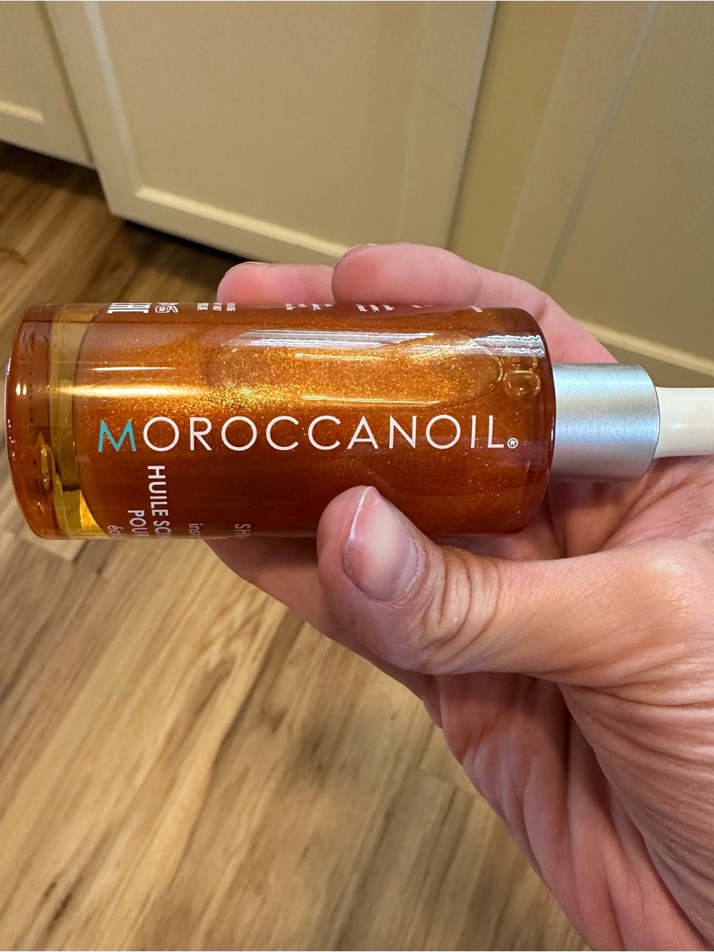 Moroccanoil Shimmer Oil - Amber Orange Glow